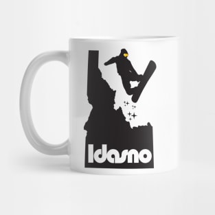 Idasno Boarder-Black Mug